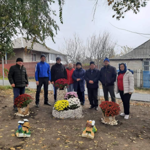 LT Țipala a fost implicat în amenajarea teritoriului din curtea liceului