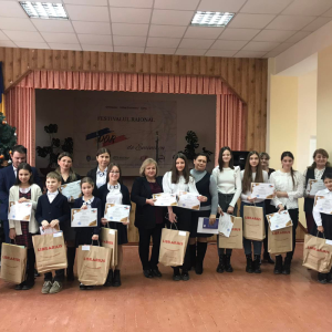 Felicitări tuturor participanților și învingătorilor la concursul raional  „Dor de Eminescu”, ediția II