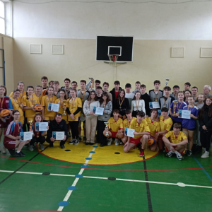 Diploma de gradul 2 la etapa finală a competiției de Baschet