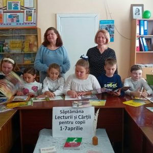 În cadrul Săptămânii Cărții și a Lecturii pentru Copii, Biblioteca Publică Țipala a fost gazdă elevilor clasei a III-a