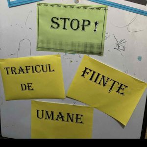 Activitatea cu genericul „Spune NU traficului de ființe umane”